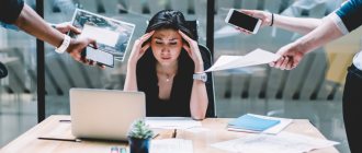 10 signs of overwork