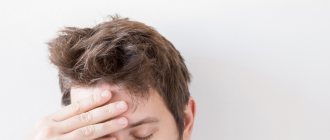 Why does migraine occur in men?